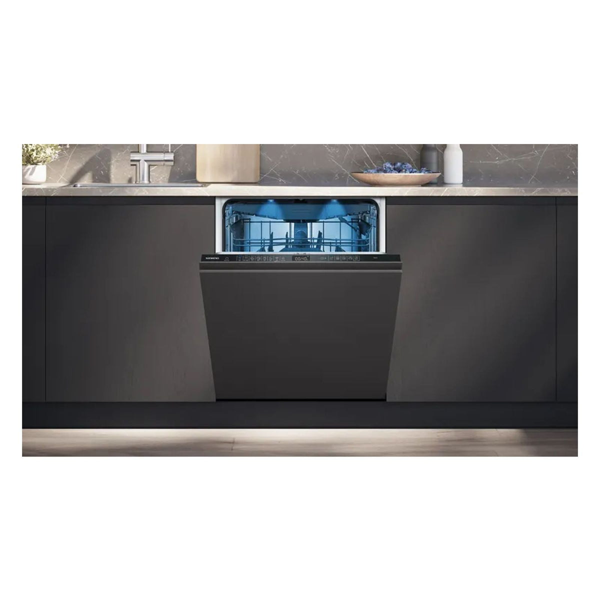 Produktbild vollintegrierbarer Geschirrspüler - Siemens iQ500 SN65EX12CE Spülmaschine Voll integriert 14 Maßgedecke