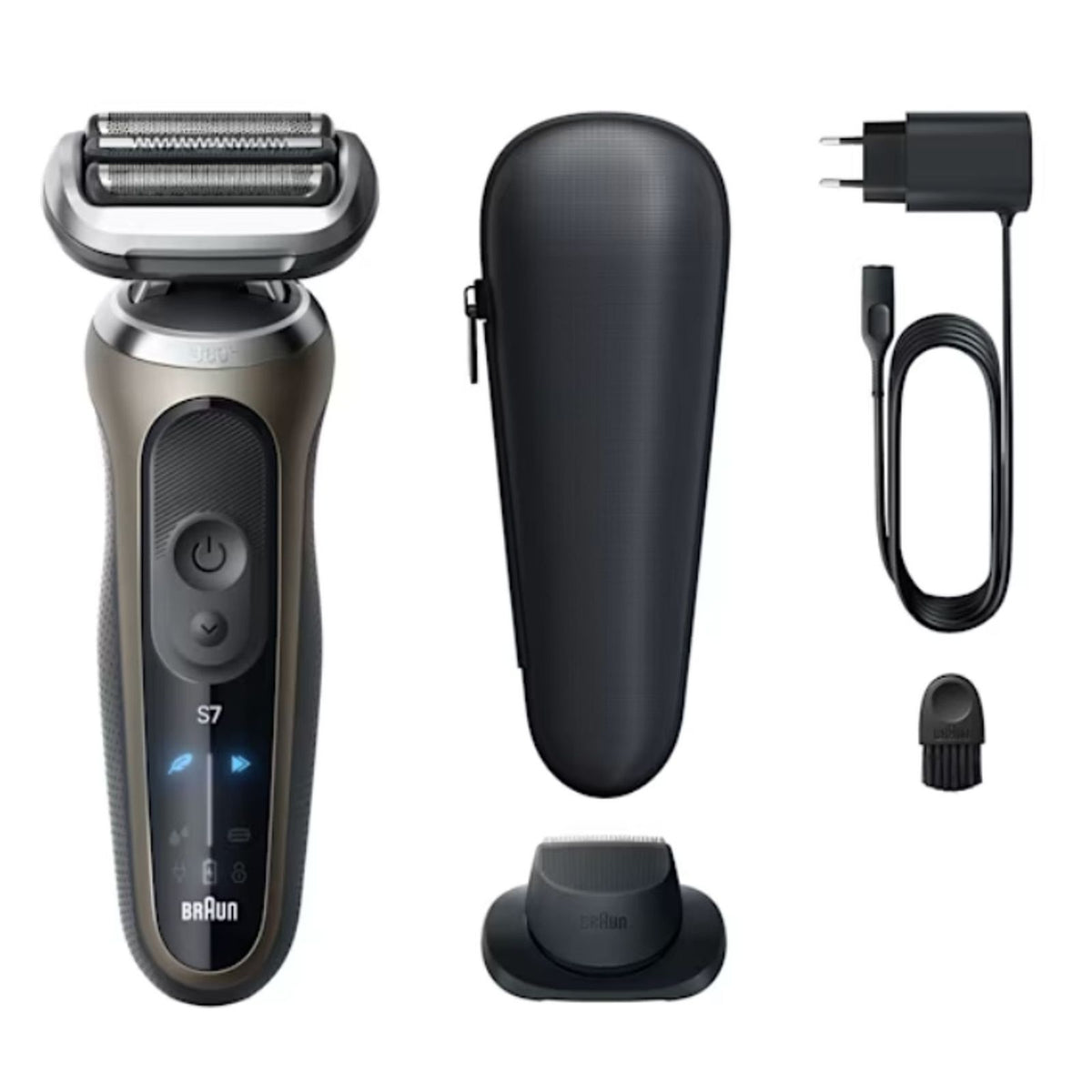 Produktbild Gesichtshaarrasierer - Braun Series 7 72-C1200s (grau/schwarz)