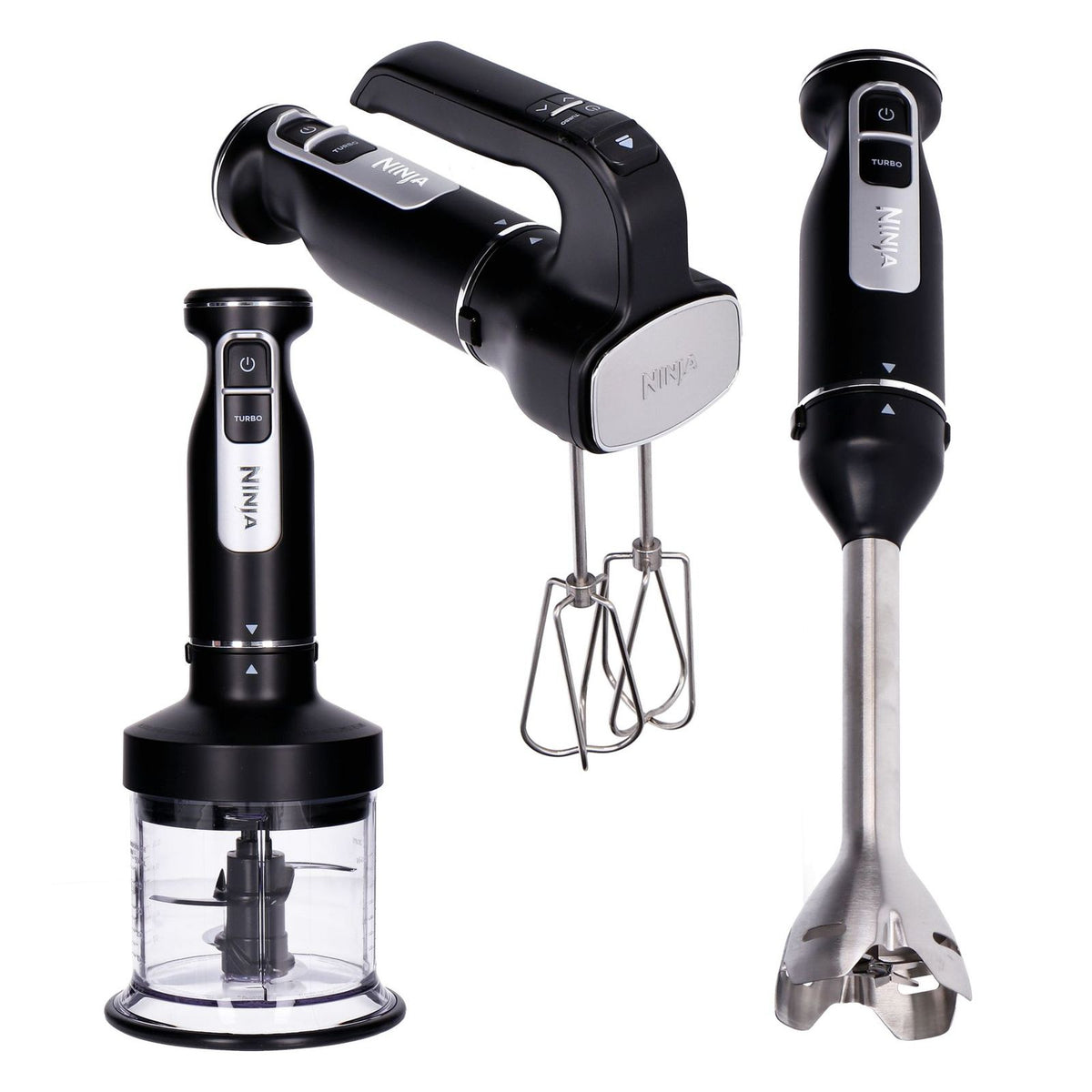 Produktbild Stabmixer - NINJA Foodi 3in1 Stabmixer Set schwarz