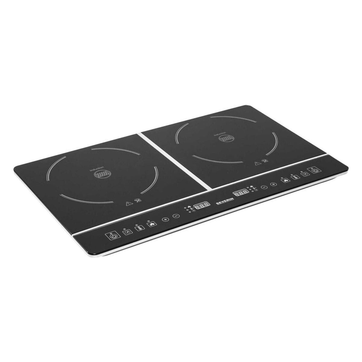 Produktbild Induktions-Kochfeld - Severin DK 1031 Kochfeld Schwarz Arbeitsplatte Zonen-Induktionskochfeld 2 Zone(n)