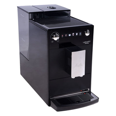 Latticia vollautomatische Kaffeemaschine schwarz silber