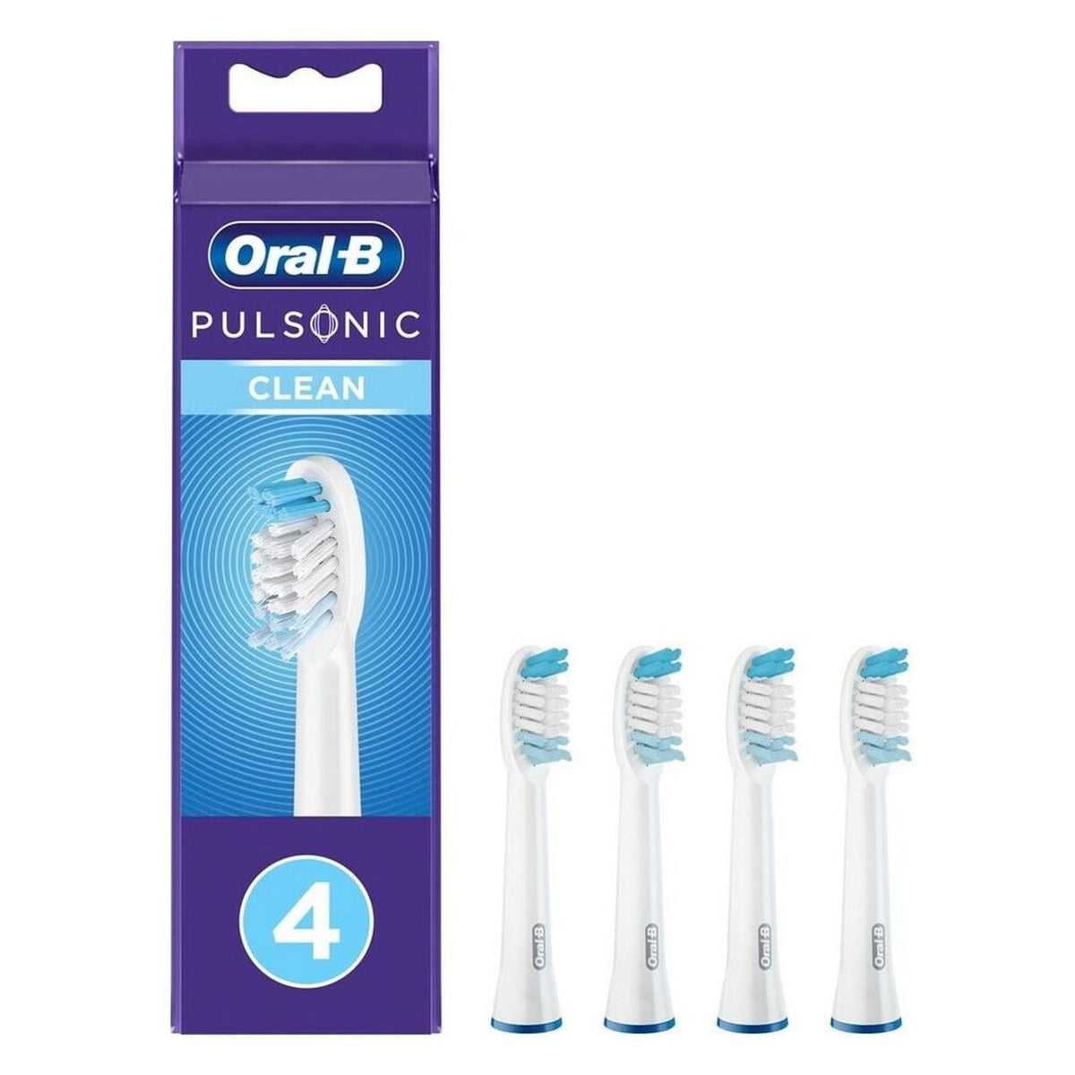 Produktbild Aufsteckbürste - Braun Pulsonic Clean 4 Stück(e) Weiß
