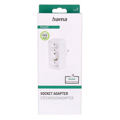 00223215 Steckdosenadapter Drinnen Weiß