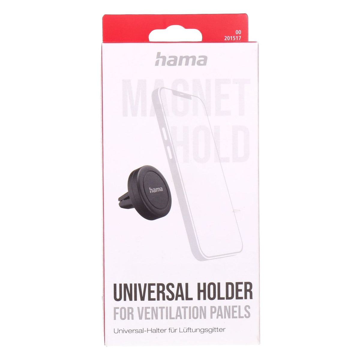 Produktbild Smartphone-Halterung - Hama Magnet Passive Halterung Handy/Smartphone Schwarz
