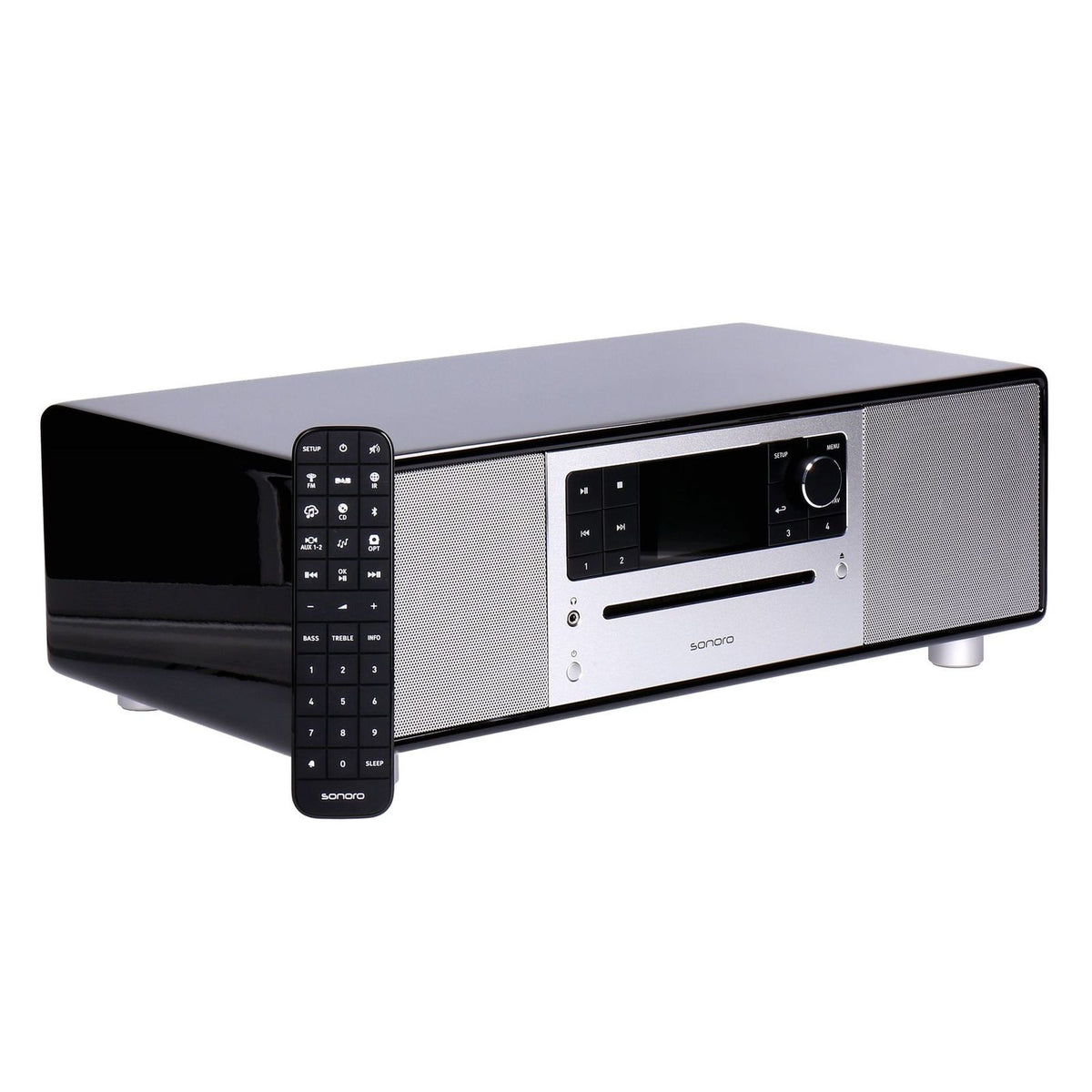 Produktbild Internet-Radio - Sonoro Prestige schwarz hochglanzsilber Internetradio