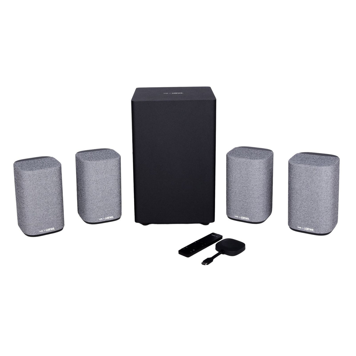 Produktbild Heimkinosystem - Loewe We. BOOST Heimkinosystem, Lautsprecher Dolby Atmos, kabellos grau