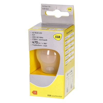 Tropfen 4,5W matt E27