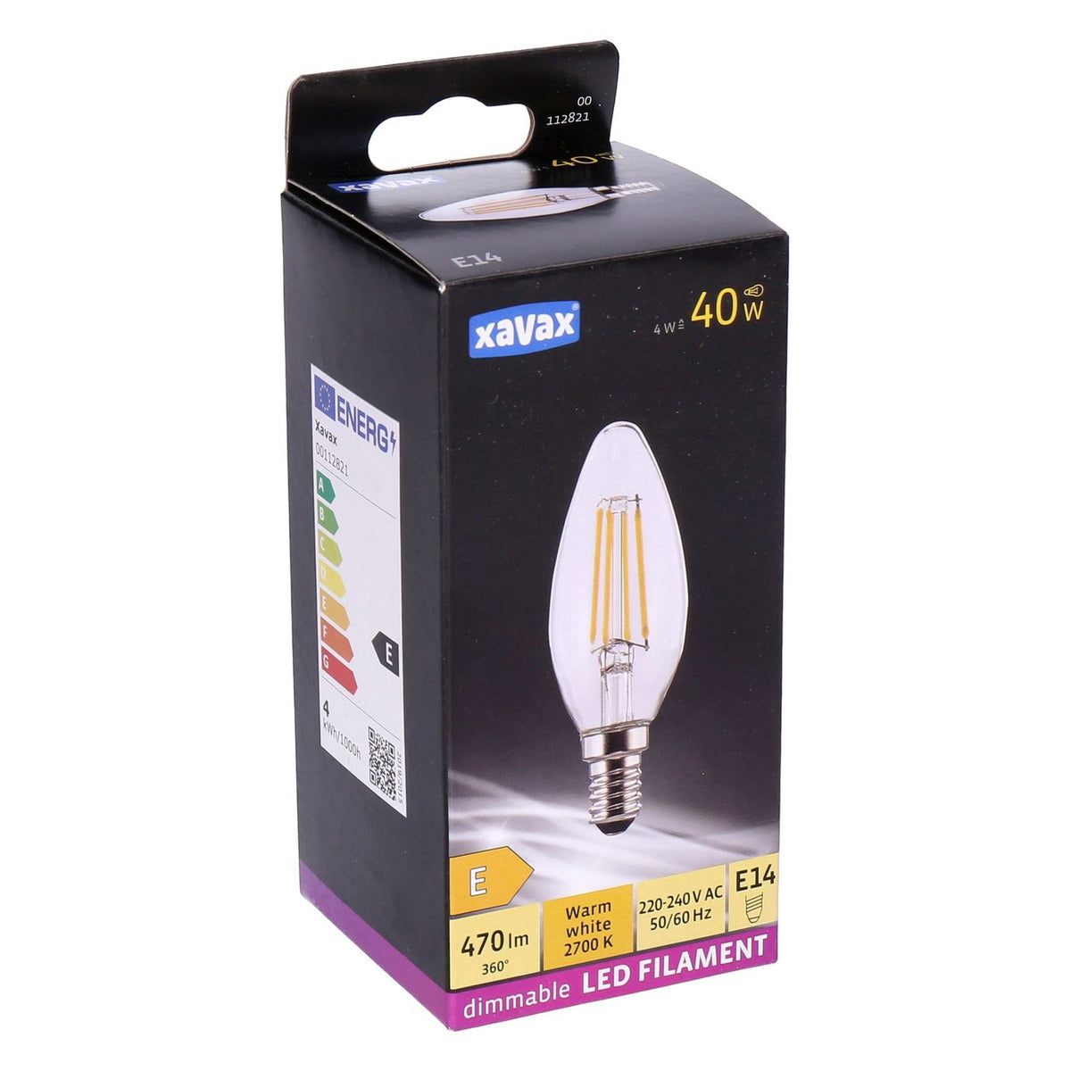 Produktbild LED-Filament - LED-Filament E14, 470lm