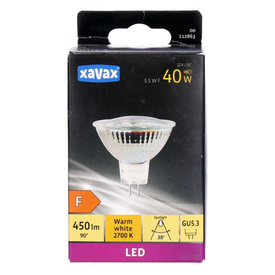 LED Lampe GU5.3 40W 450lm warmweiß