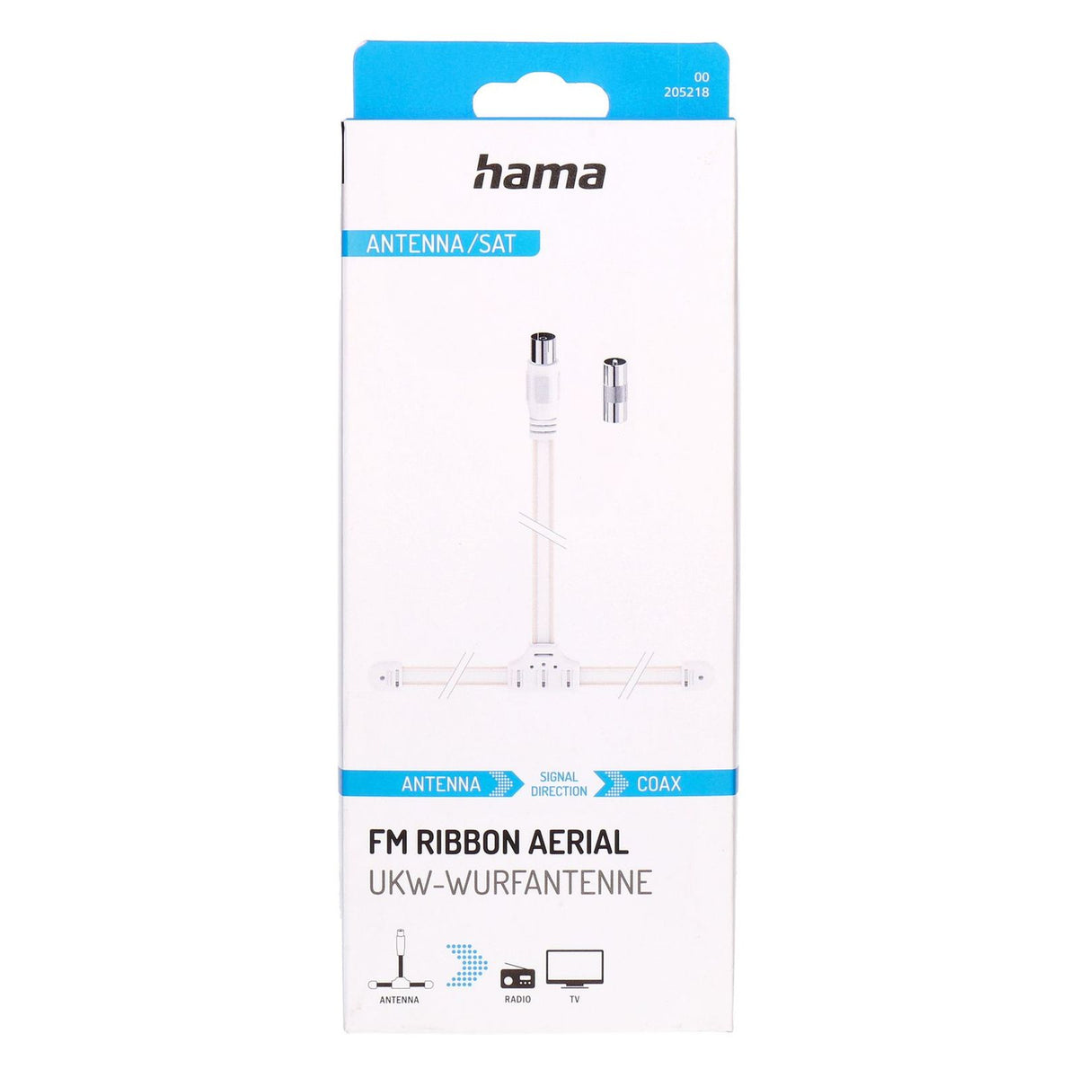 Produktbild Wurfantenne - Hama 00205218 Funkantenne FM