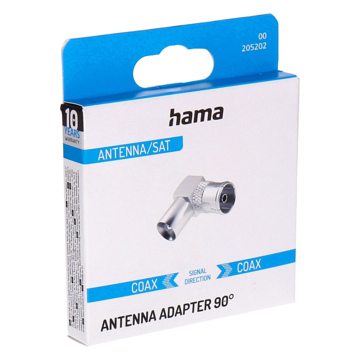 Produktbild Koax-Kabelverbinder - Hama 00205202 Koaxialstecker 1 Stück(e)