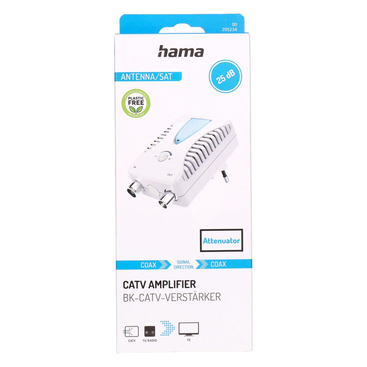 Produktbild Ohne Kategorie - Hama 00205234 Antennenzubehör Weiß