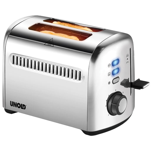 Produktbild Toaster - Unold 38326 Toaster 2er Retro edelstahl