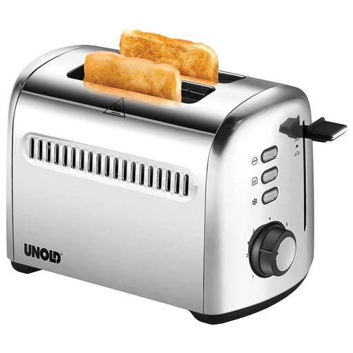 Produktbild Toaster - Unold 38326 Toaster 2er Retro edelstahl