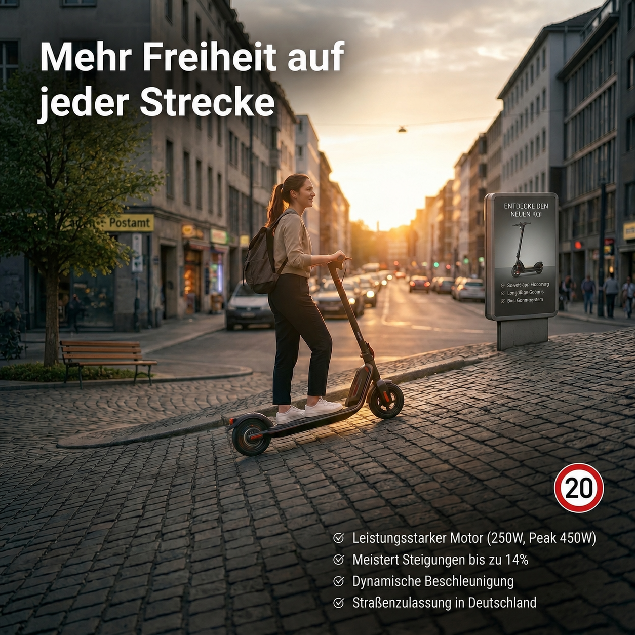 Mehr Freiheit auf jeder Strecke