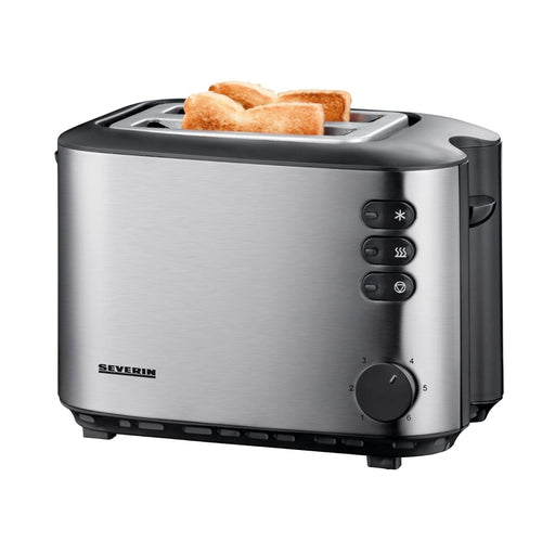 Produktbild Toaster - Severin AT 2514 2-Scheiben Toaster 850 W Edelstahl / Schwarz