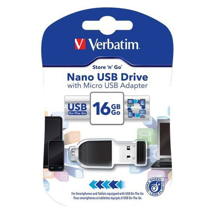 Verbatim 15-020-296 Micro USB-Stick 16GB