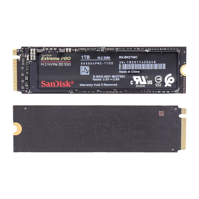 SanDisk Extreme PRO NVMe/PCIe M.2 SSD 1TB