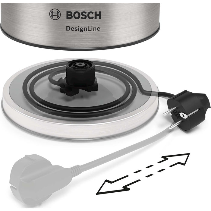 Bosch SDA Wasserkocher TWK5P480 1,7 L eds/sw 2400 Watt