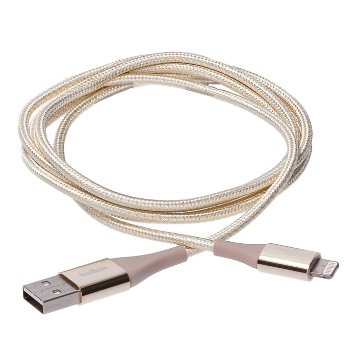 Belkin DuraTek Lightning Datenkabel 1,2m gold