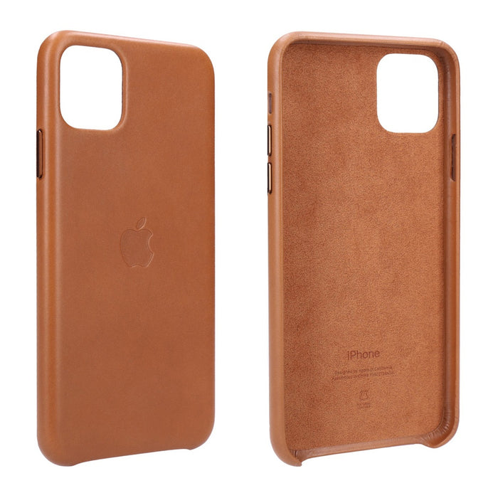 Apple Leder Case für iPhone 11 Pro Max sattelbraun