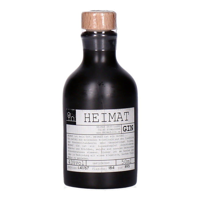 HEIMAT Dry Gin Miniatur 1 x 0,05 L