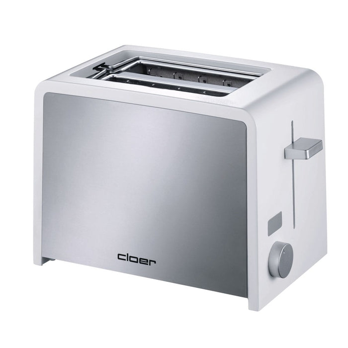 Cloer Toaster 3211 Kompakttoaster weiß