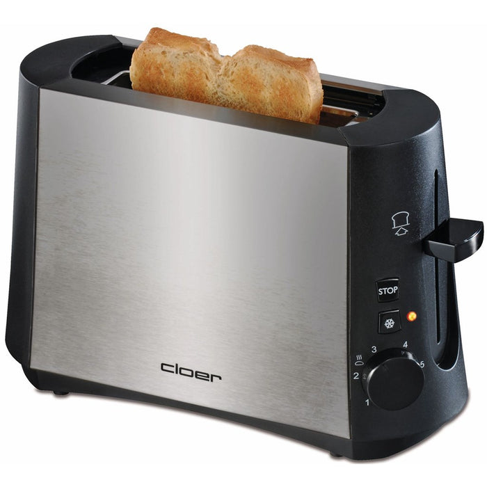 Cloer Toaster 3890 Single-Toaster silber