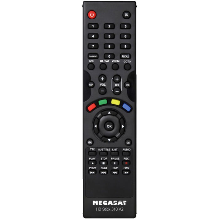 Megasat HD Stick 310 V2 Sat-Receiver schwarz