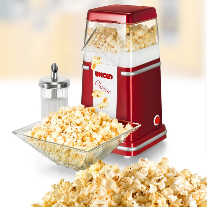 Unold 48525 Popcornmaker Classic rot/weiß