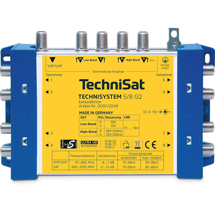 Technisat TechniSystem 5/8 G2 Multischalter