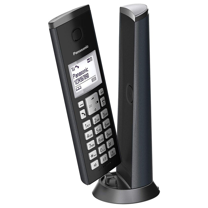 Panasonic KX-TGK220GM Design-Telefon Festnetz graphit-matt