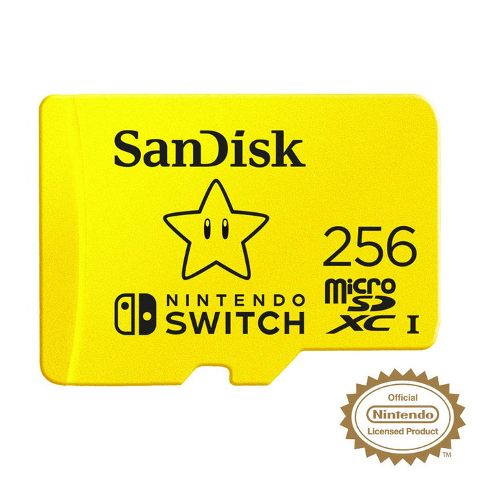 Sandisk microSDXC UHS-I Speicherkarte 256GB für Nintendo Switch