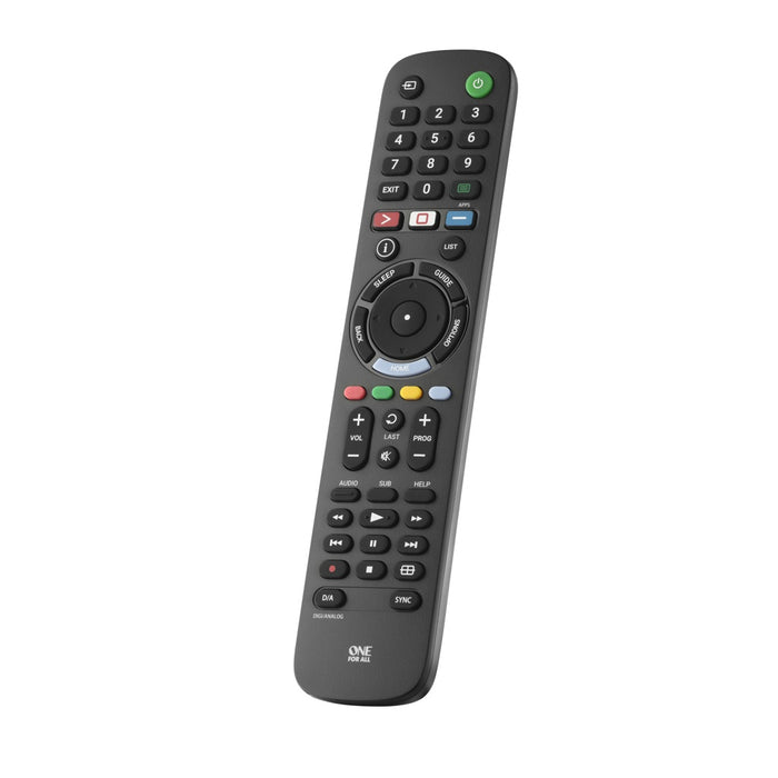 One For All TV Replacement Remotes URC 4912 Fernbedienung IR Wireless Drucktasten