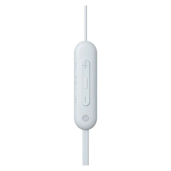 Sony WI-C100 Kopfhörer Kabellos im Ohr Anrufe/Musik Bluetooth Weiß