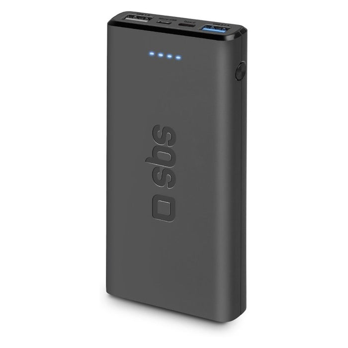 SBS TTBB10000FASTK Powerbank Lithium Polymer (LiPo) 10000 mAh Schwarz