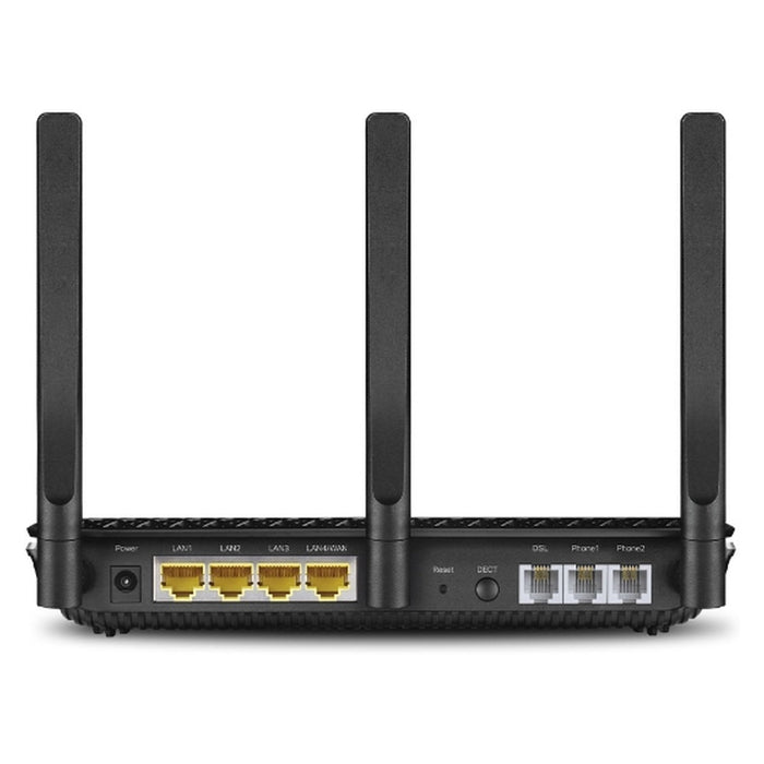 TP-Link Archer VR2100v WLAN-Router Gigabit Ethernet Dual-Band (2,4 GHz/5 GHz) 4G Schwarz