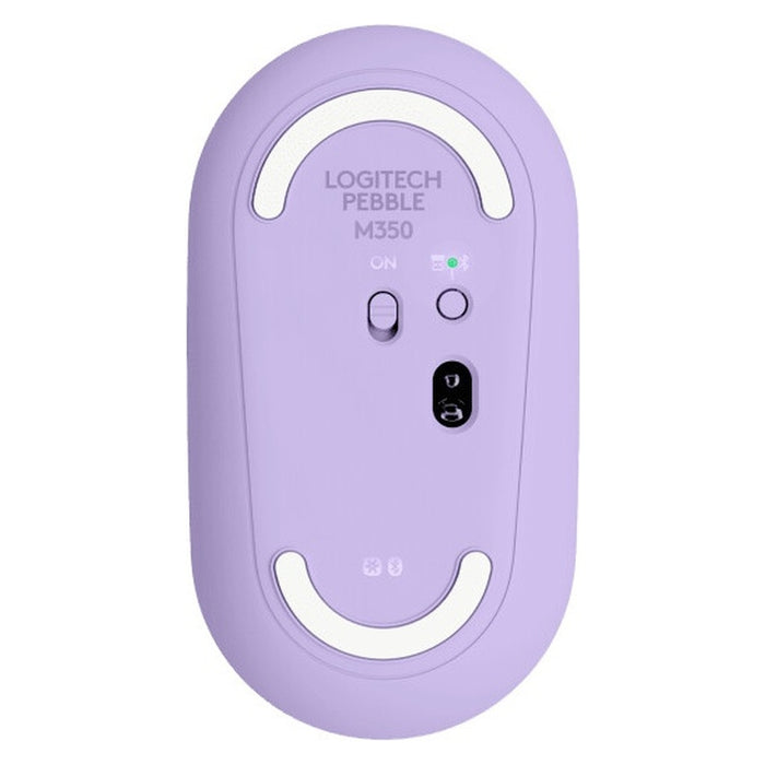 Logitech Pebble M350 Wireless Mouse - Lavender