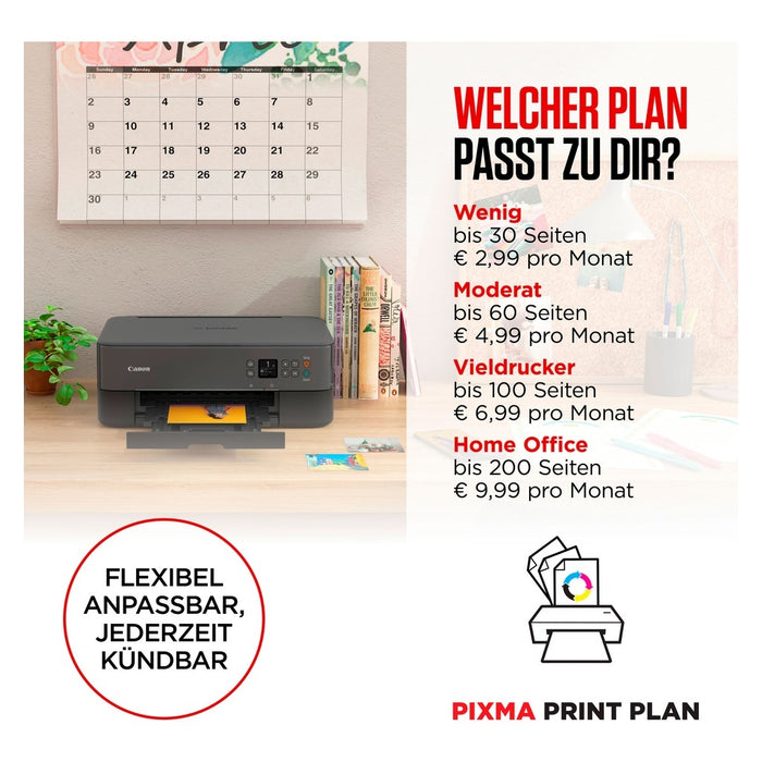 Canon PIXMA Schwar Talk-Point — Fotodrucker, TR4750i WLAN-Farb-Multifunktionssystem