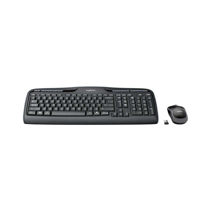 Logitech Tastatur/Maus Set Wireless,1000dpi LOGITECH MK330USB sw