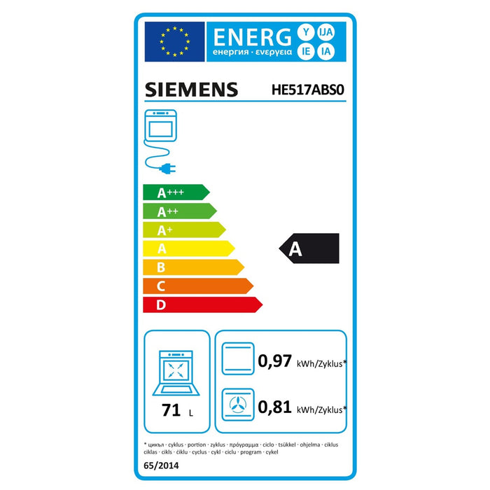 Siemens EB-Herdset HE517ABS0+EA845GN17 EQ523KA00