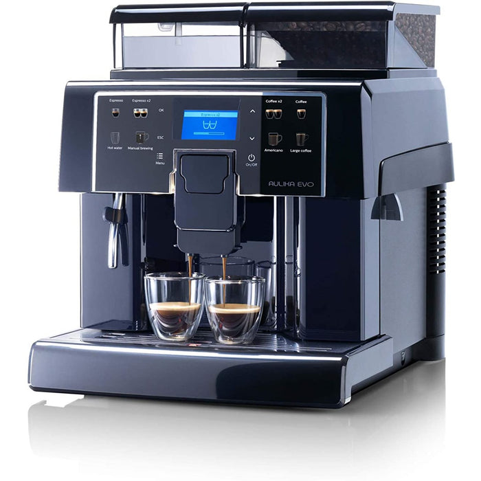 Saeco Aulika EVO Black Espresso/ Kaffeevollautomat schwarz