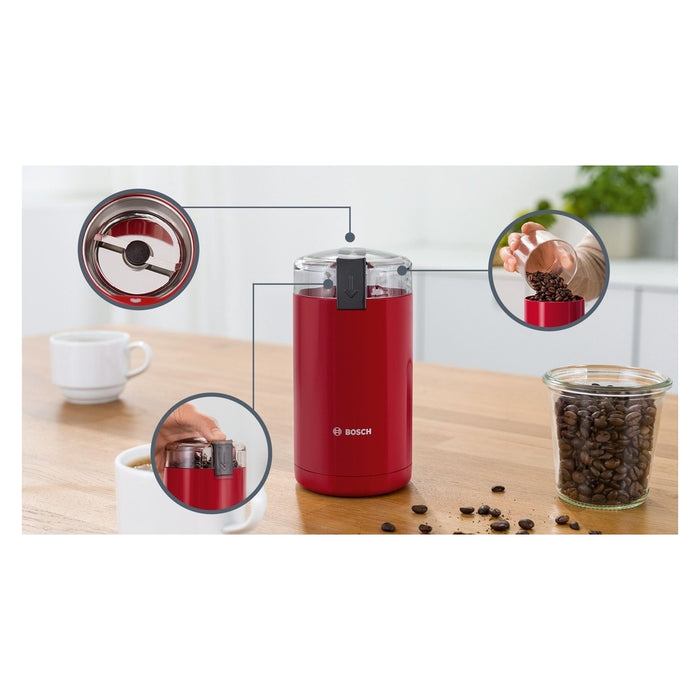 Bosch SDA Kaffeemühle 180W,max.75g TSM6A014R rt