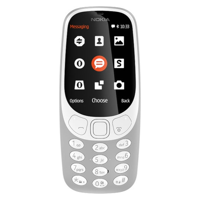 Nokia 3310 6,1 cm (2.4 Zoll) Grau Funktionstelefon