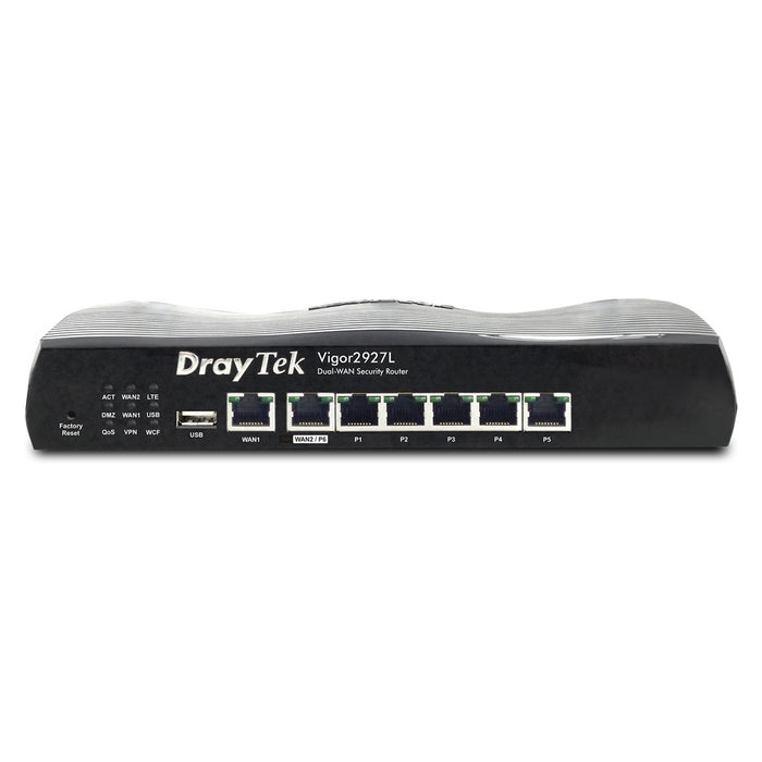 Draytek Vigor2927L WLAN-Router Gigabit Ethernet 3G 4G Schwarz