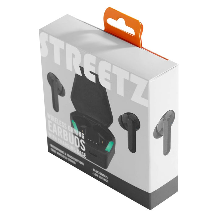 Streetz In-Ear Kopfhörer/Headset BT 5,Gaming,Ladecase TWS-115